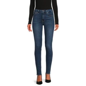 Good American Good Legs High Rise Gap-Proof Waistband Stretch Denim Skinny Jeans